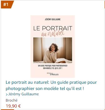 livre photo portrait amazon numero un